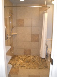 Curb Free Tile Roll-in showers (11)